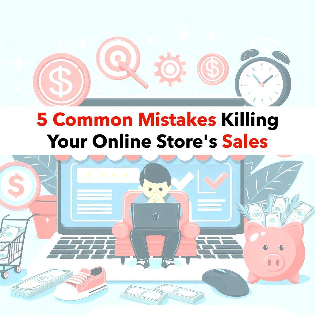 5 common mistakes killing your online business.